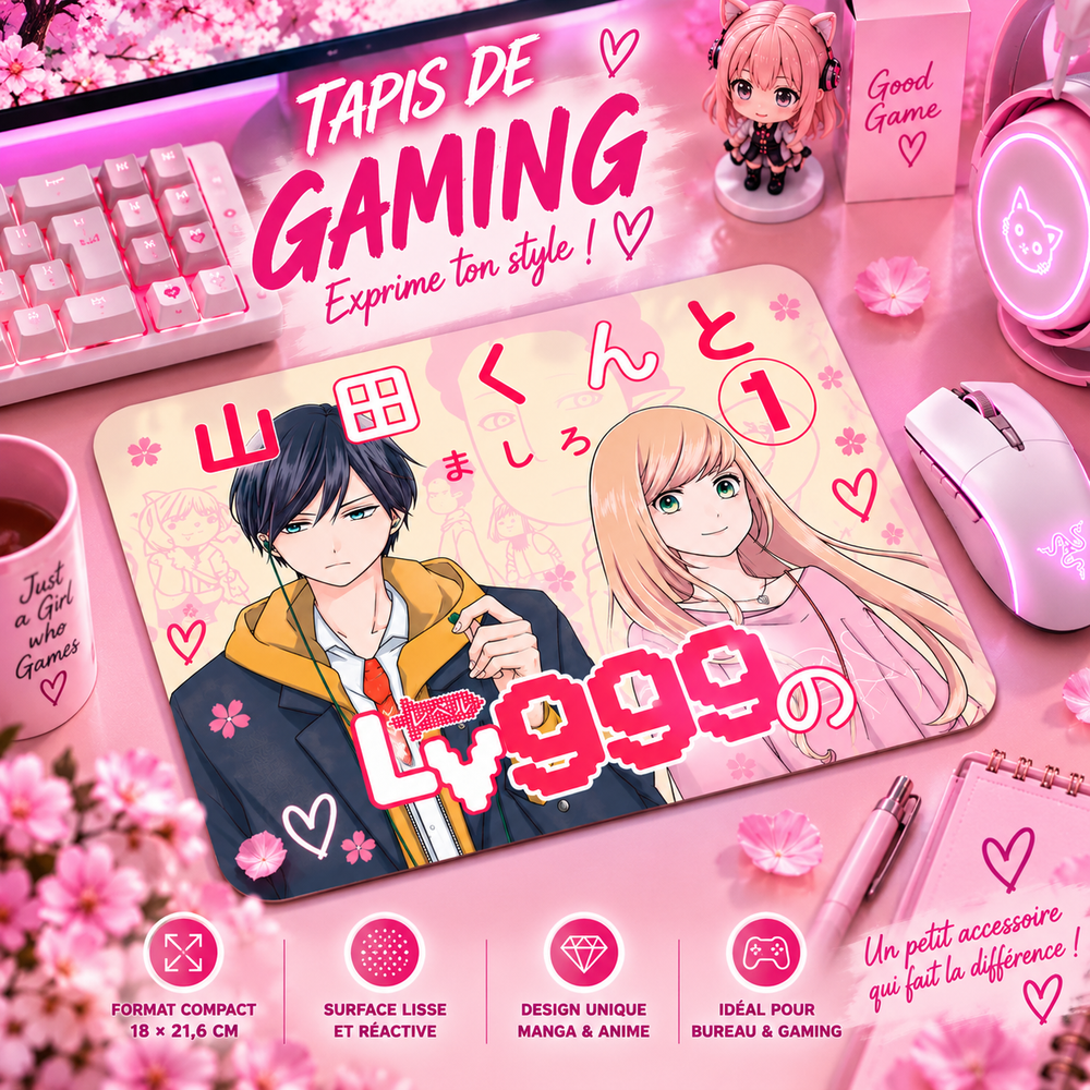 Tapis de souris Gaming Girl